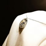 Ασημένιο κολιέ με τον Άγιο της επιλογής σας
